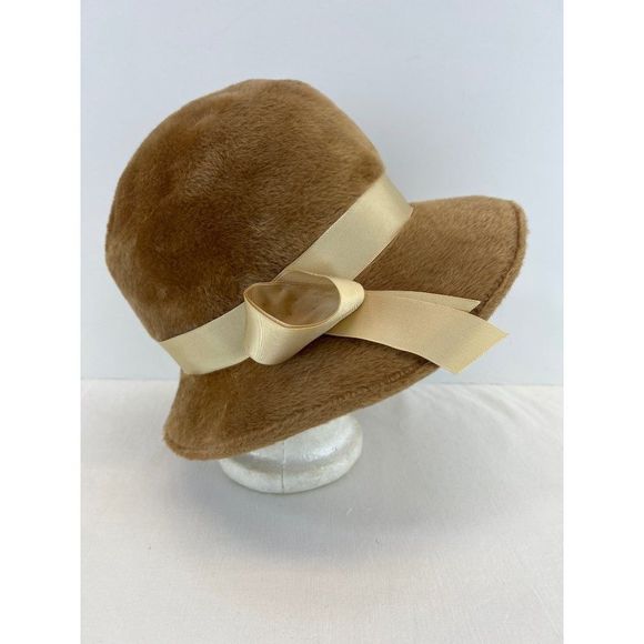 Martelle Accessories - Vintage Martelle West Germany Faux Fur Ribbon Hat